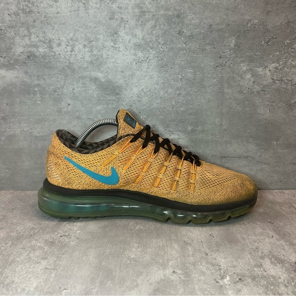 Nike Air Max 2016 Running Shoes 845396-844 Mens sz 9.5 - yellow - Picture 3 of 5